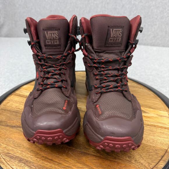 Vans MTE Crestline Gore-Tex Boots Men's 7 Women's 8.5 Bitter Chocolate Shoes - Picture 2 of 7